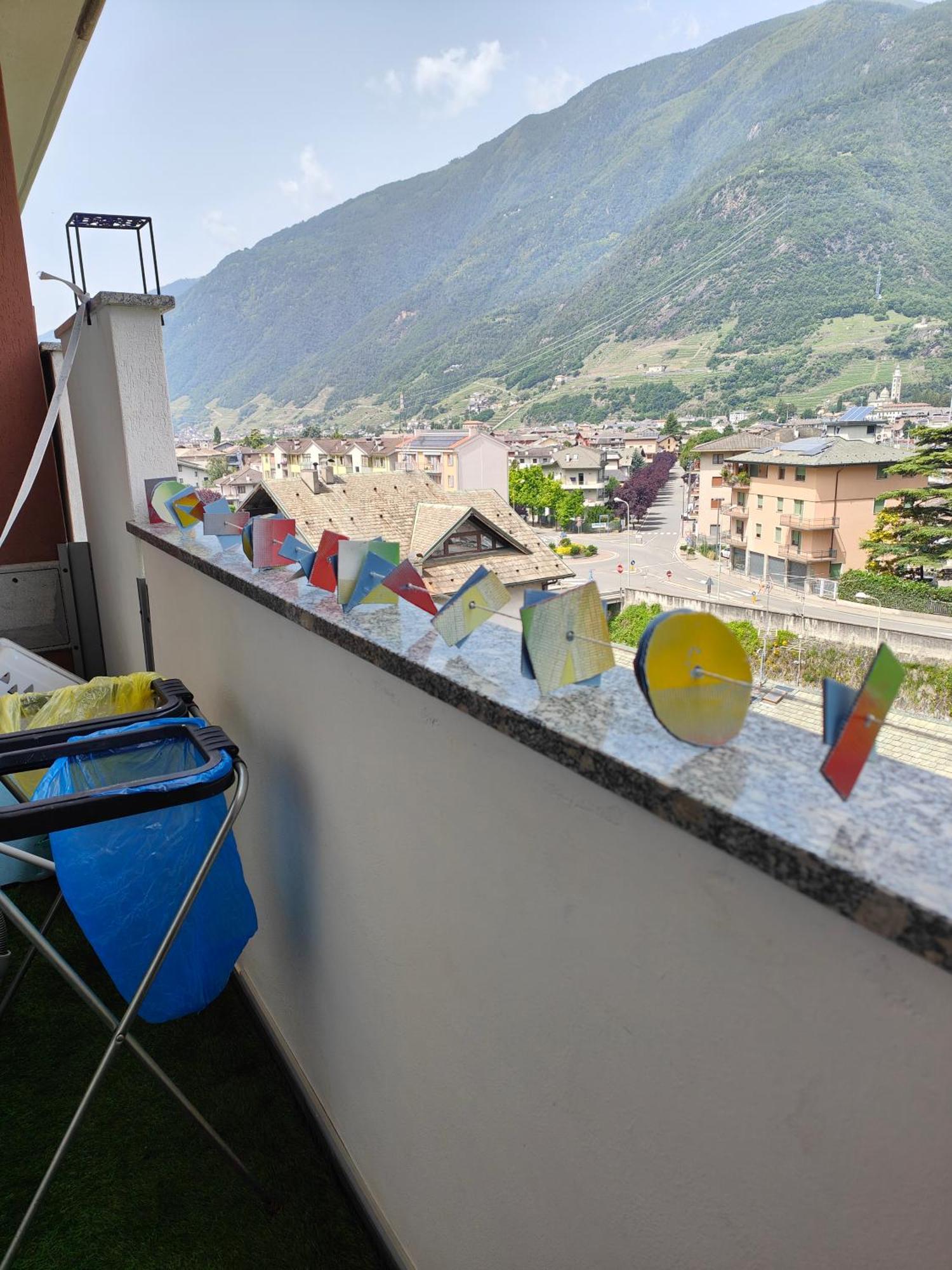 Ferienwohnung Alfiume B Tirano Exterior foto