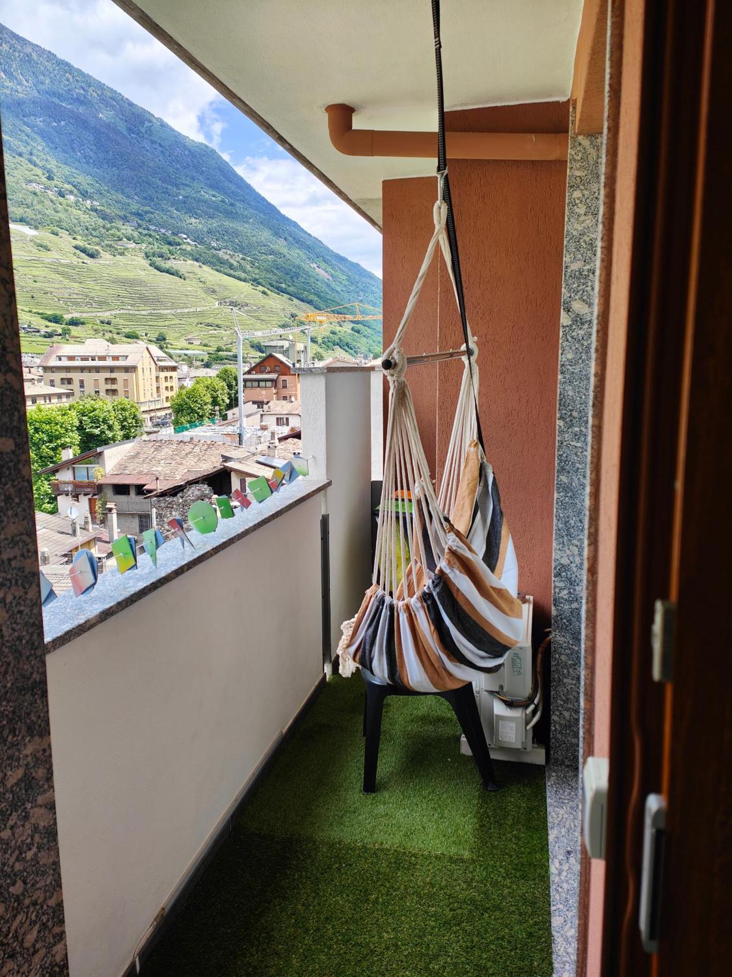 Ferienwohnung Alfiume B Tirano Exterior foto